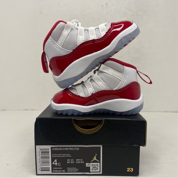 Nike Air Jordan 11 Retro TD “Cherry” 2023 - Picture 3 of 4